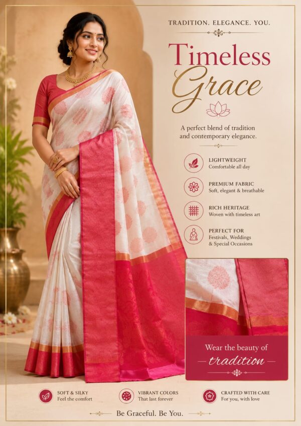 Kakinada cotton saree